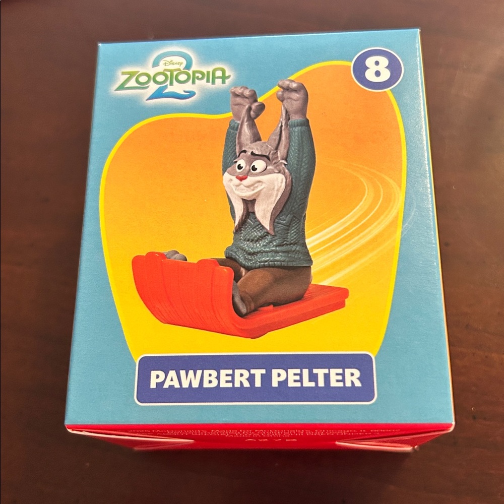 McDonald’s 2025 - Zootopia 2 - Pawbert Pelter Toy